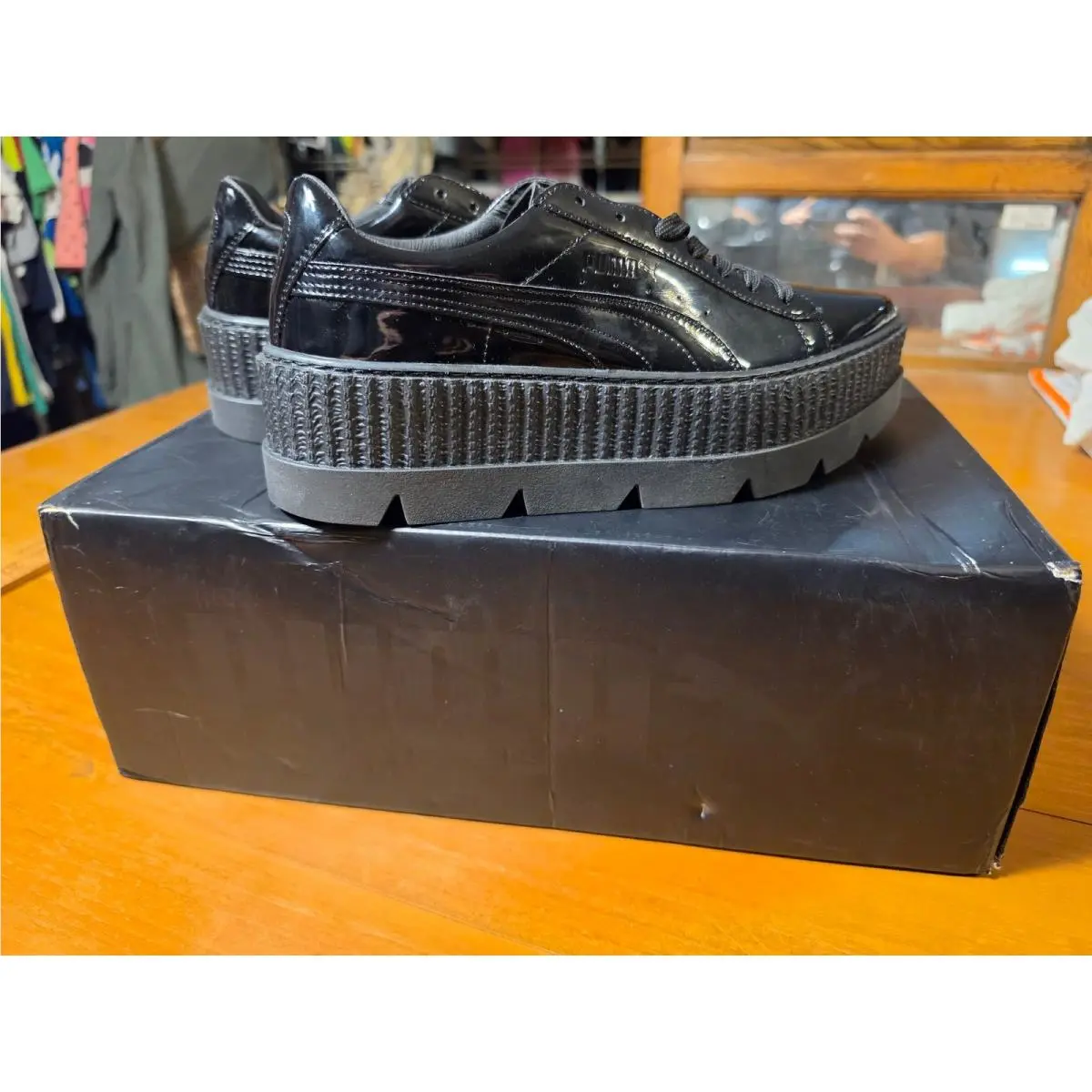 Puma shoes - Fenty Puma by Rihanna Pointy Creeper - Black 1