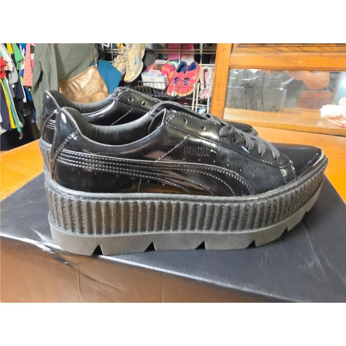 Puma shoes - Fenty Puma by Rihanna Pointy Creeper - Black 2