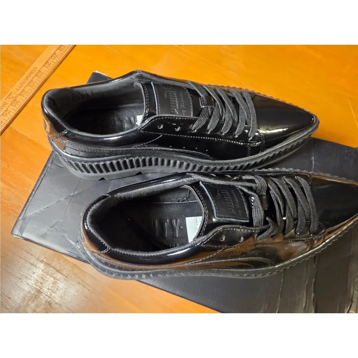 Puma shoes - Fenty Puma by Rihanna Pointy Creeper - Black 3