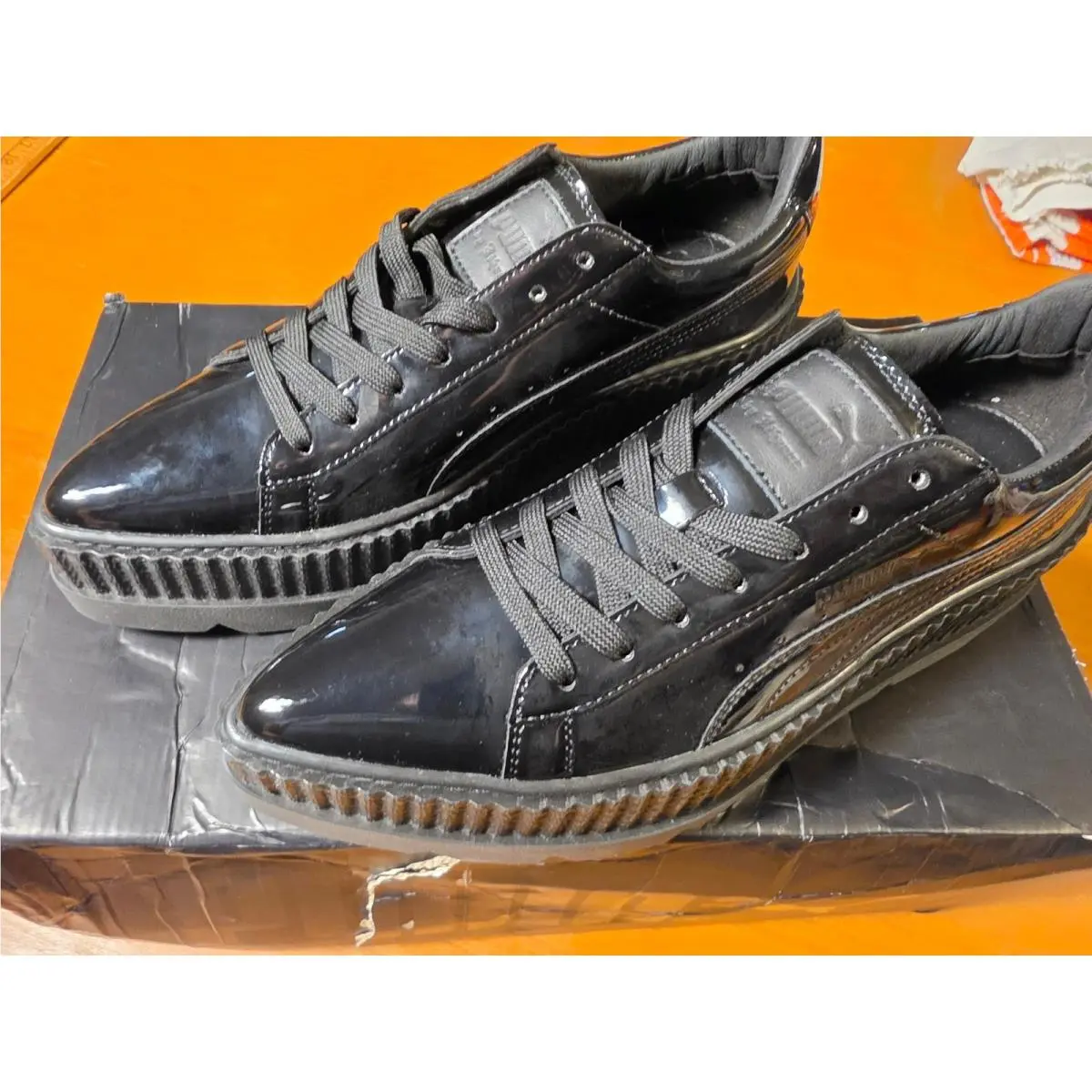Puma shoes - Fenty Puma by Rihanna Pointy Creeper - Black 4