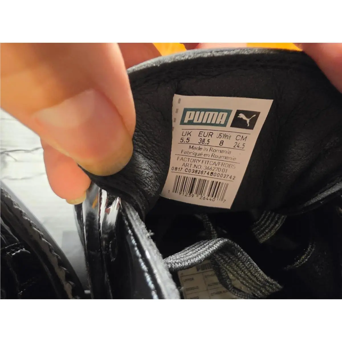Puma shoes - Fenty Puma by Rihanna Pointy Creeper - Black 6