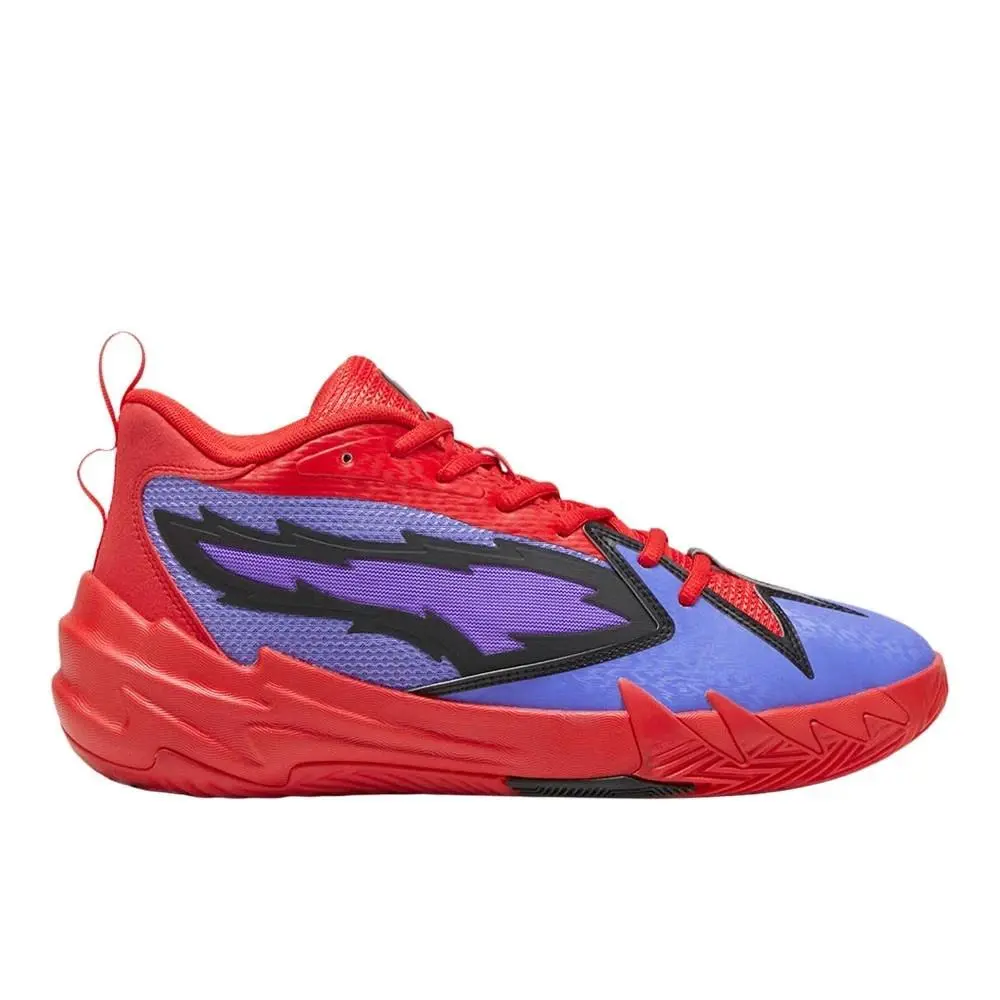 Mens Size 13  Scoot Zeros Pred Basketball Purple Red Sneaker Athletic Shoes by Puma