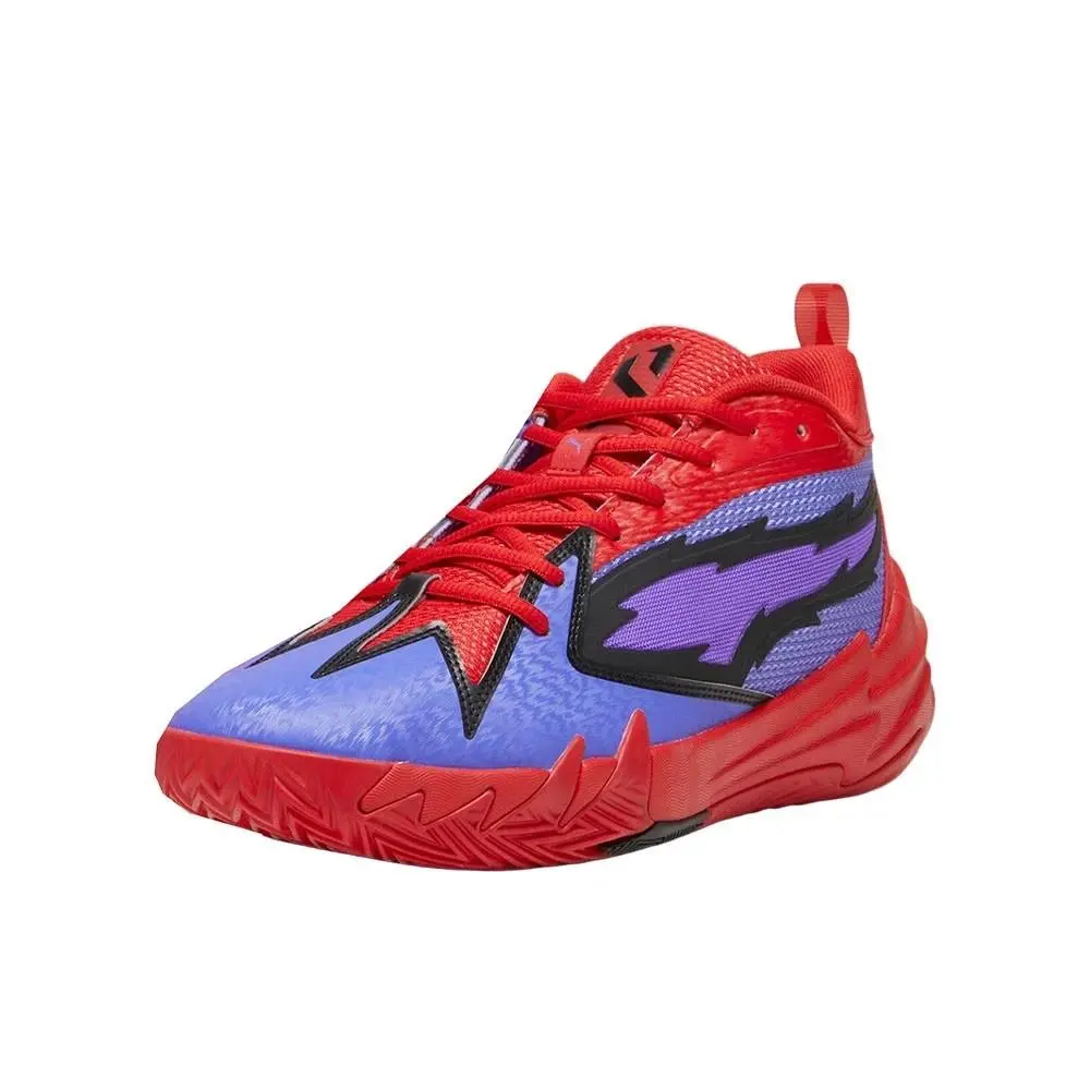 Puma shoes - PUMA Scoot Zeros Pred Basketball - 31035401 - Purple, Red (UPC: 196858801422) 1
