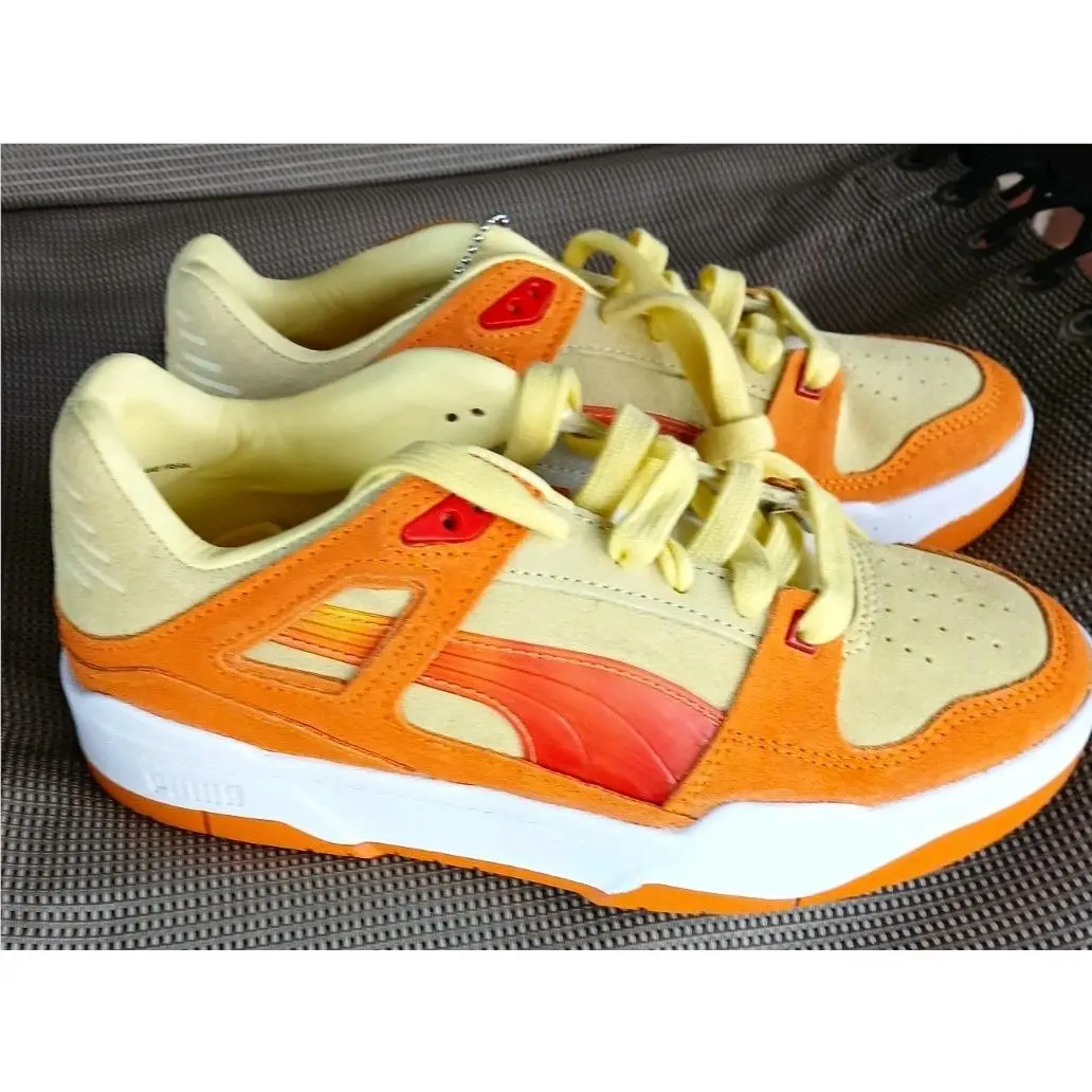Puma shoes - Orange, Cream 1