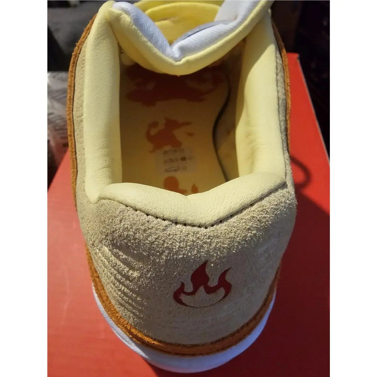 Puma shoes - Orange, Cream 4
