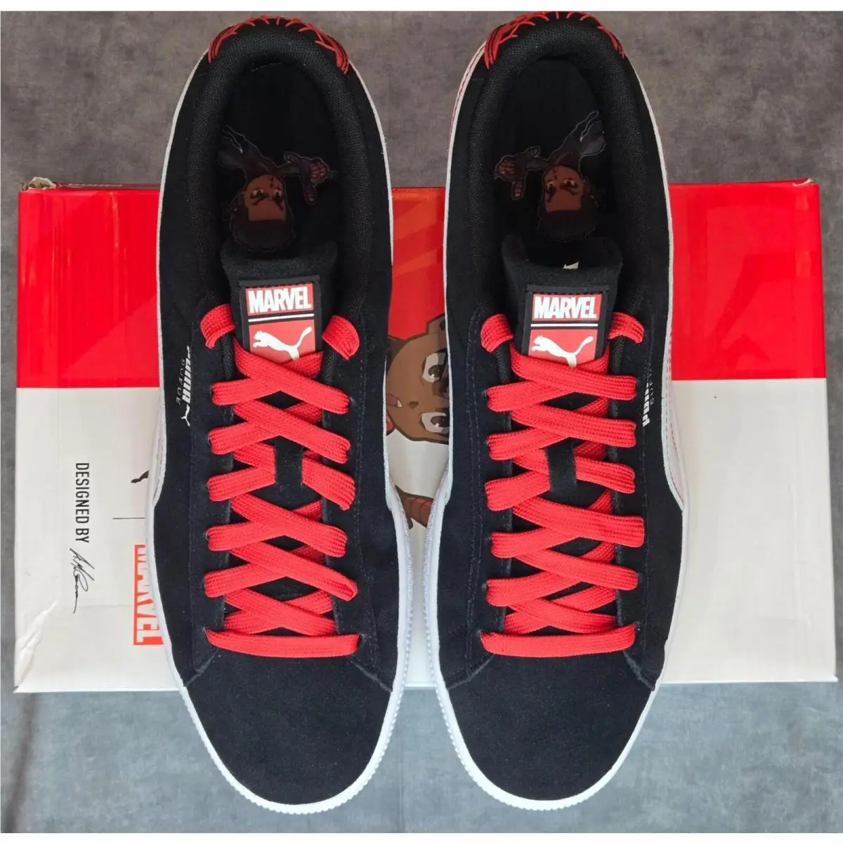 Puma shoes - PUMA Suede - Suede - 397741-01 - Black 4
