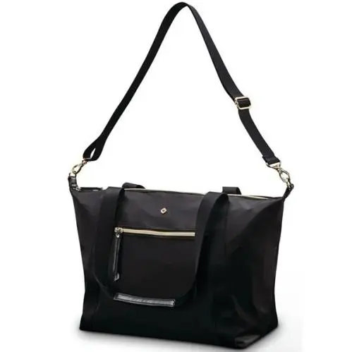 Mobile Solution 2 Leather Deluxe Backpack Black by Samsonite
