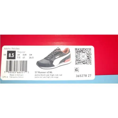 Puma shoes - PUMA ST Runner - Runner - 365277-08 - Black 12
