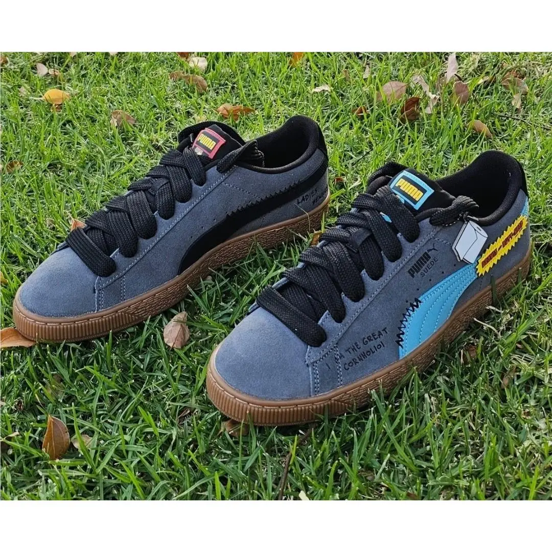 Puma shoes - PUMA Suede - Suede - Gray 1