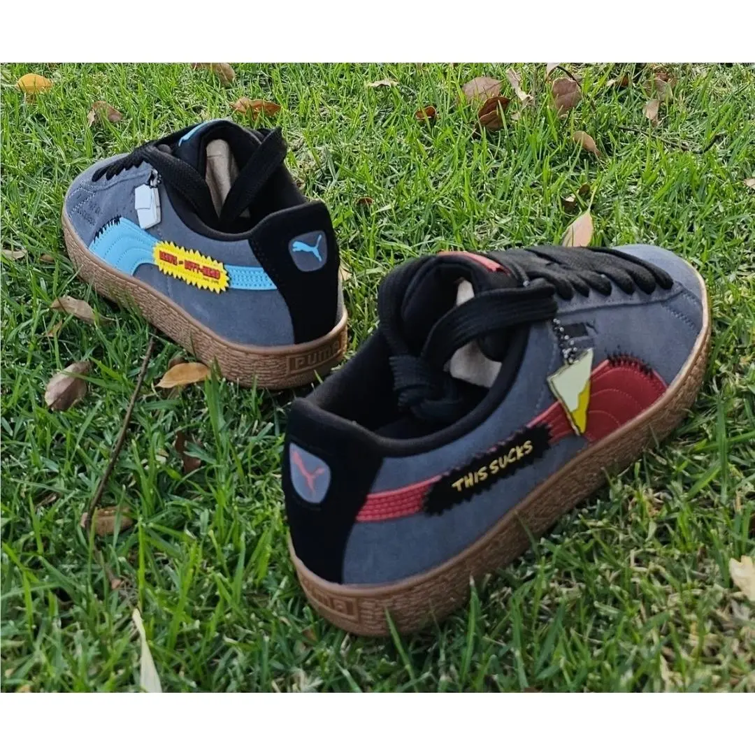 Puma shoes - PUMA Suede - Suede - Gray 2