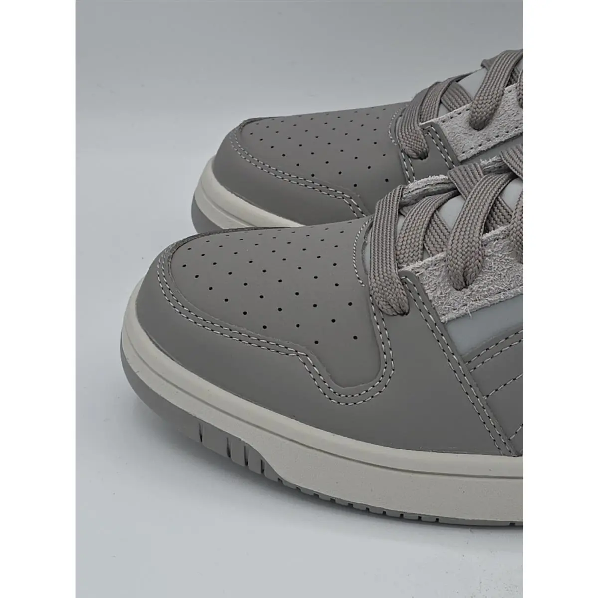 Puma shoes - Rebound LayUp Hi Timeless - Rebound LayUp Timeless - 401214 01 - Gray, White 8