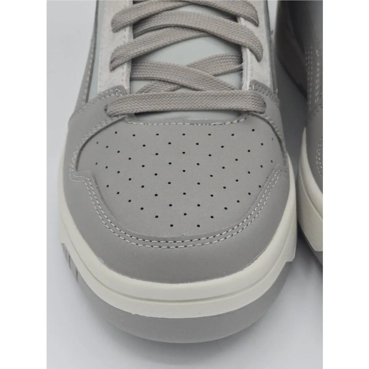 Puma shoes - Rebound LayUp Hi Timeless - Rebound LayUp Timeless - 401214 01 - Gray, White 5