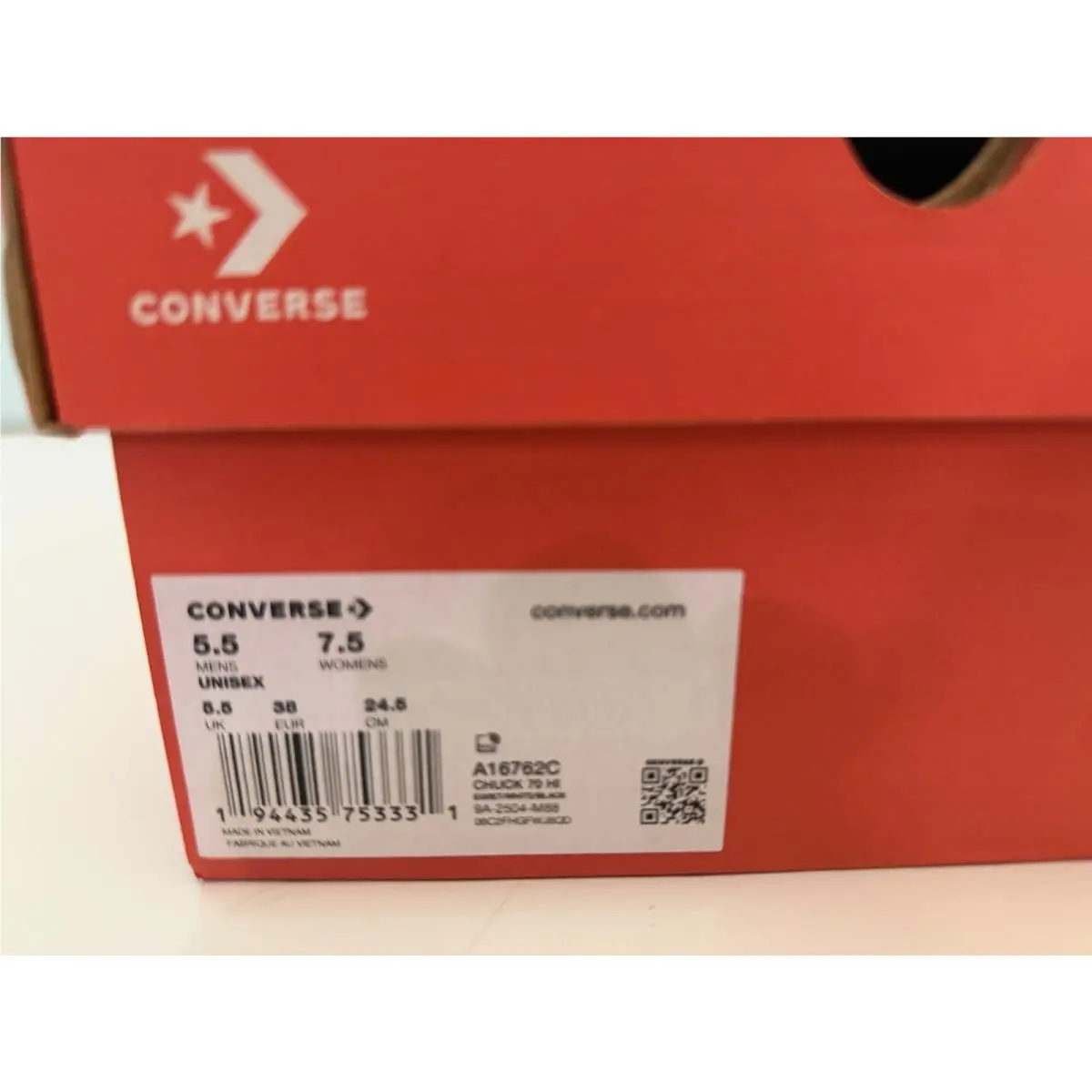 Converse shoes - Converse Chuck 70 - Chuck - A16762C - Ivory (UPC: 194435753331) 6