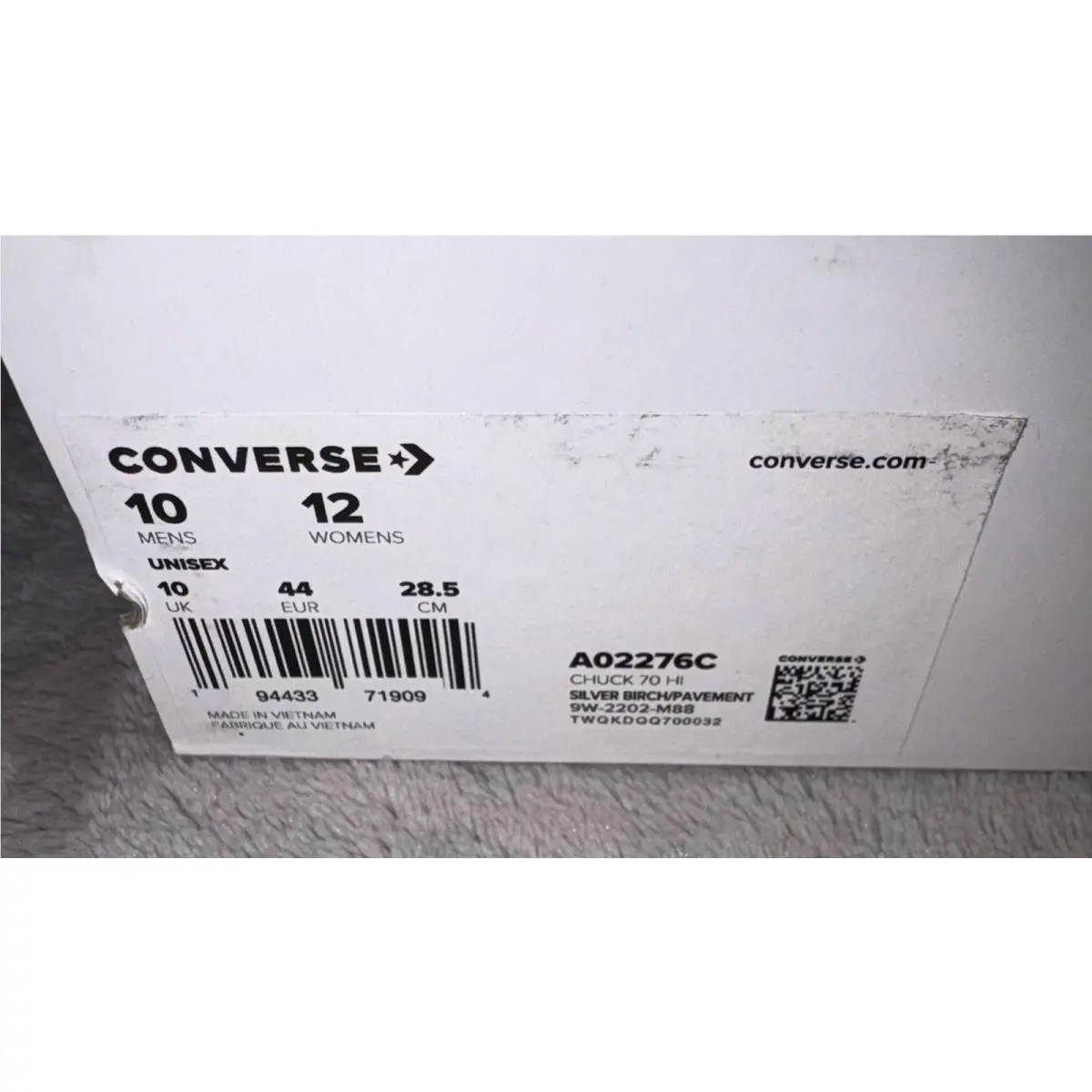 Converse shoes - Converse Chuck 70 Hi - Chuck - A02276c - Silver Birch 6