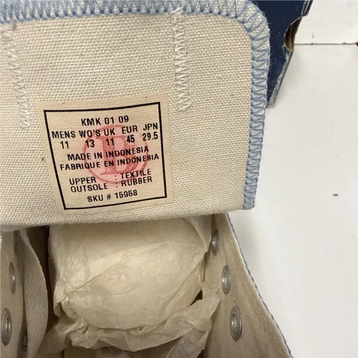 Converse shoes - Converse Chuck Taylor All Star OX - 1J627 - Blue 3