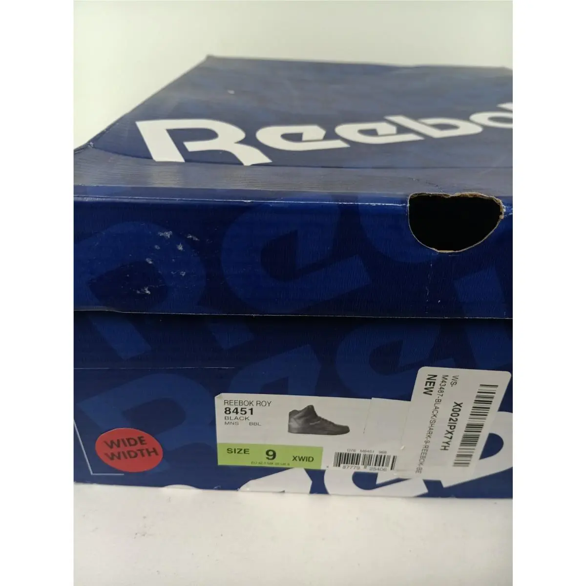 Reebok shoes - Royal BB4500 H2 - Royal - Black, Full way: Black/Alloy (Gray) (UPC: 191526388045) 6
