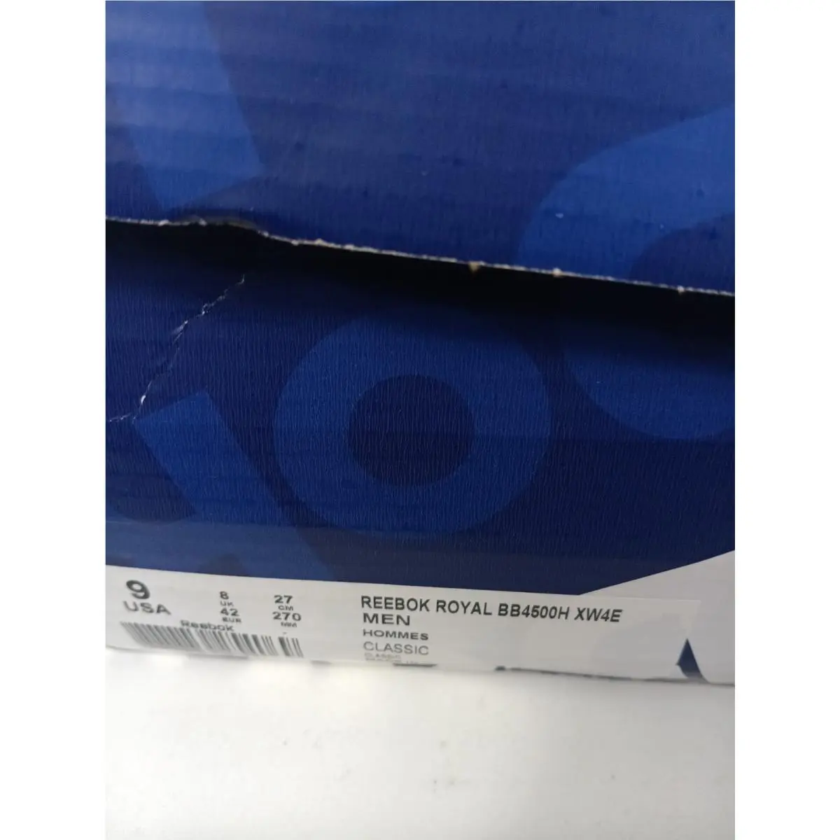 Reebok shoes - Royal BB4500 H2 - Royal - Black, Full way: Black/Alloy (Gray) (UPC: 191526388045) 8
