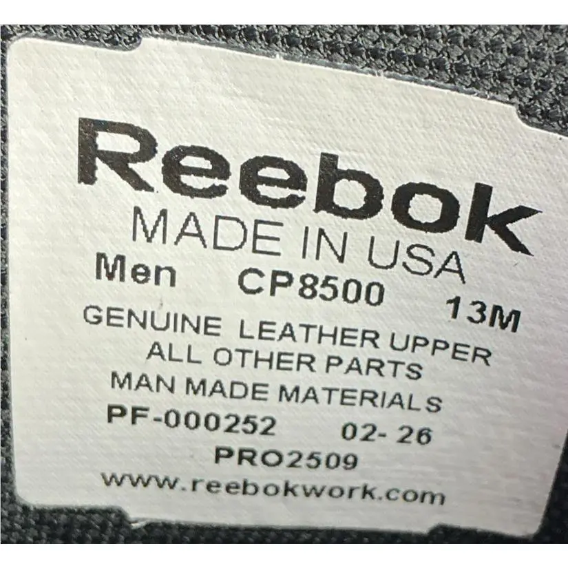 Reebok shoes - CP8500 - CP8500 - Black 4