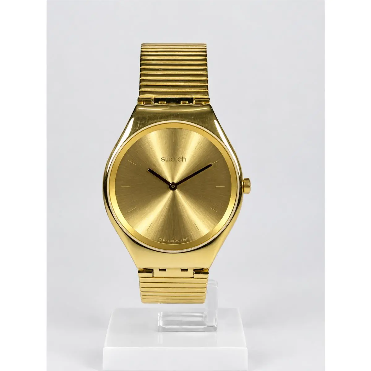 Swiss  SYXG100GG Skinlingot Gold Colored Stainless Steel 38MM by Swatch