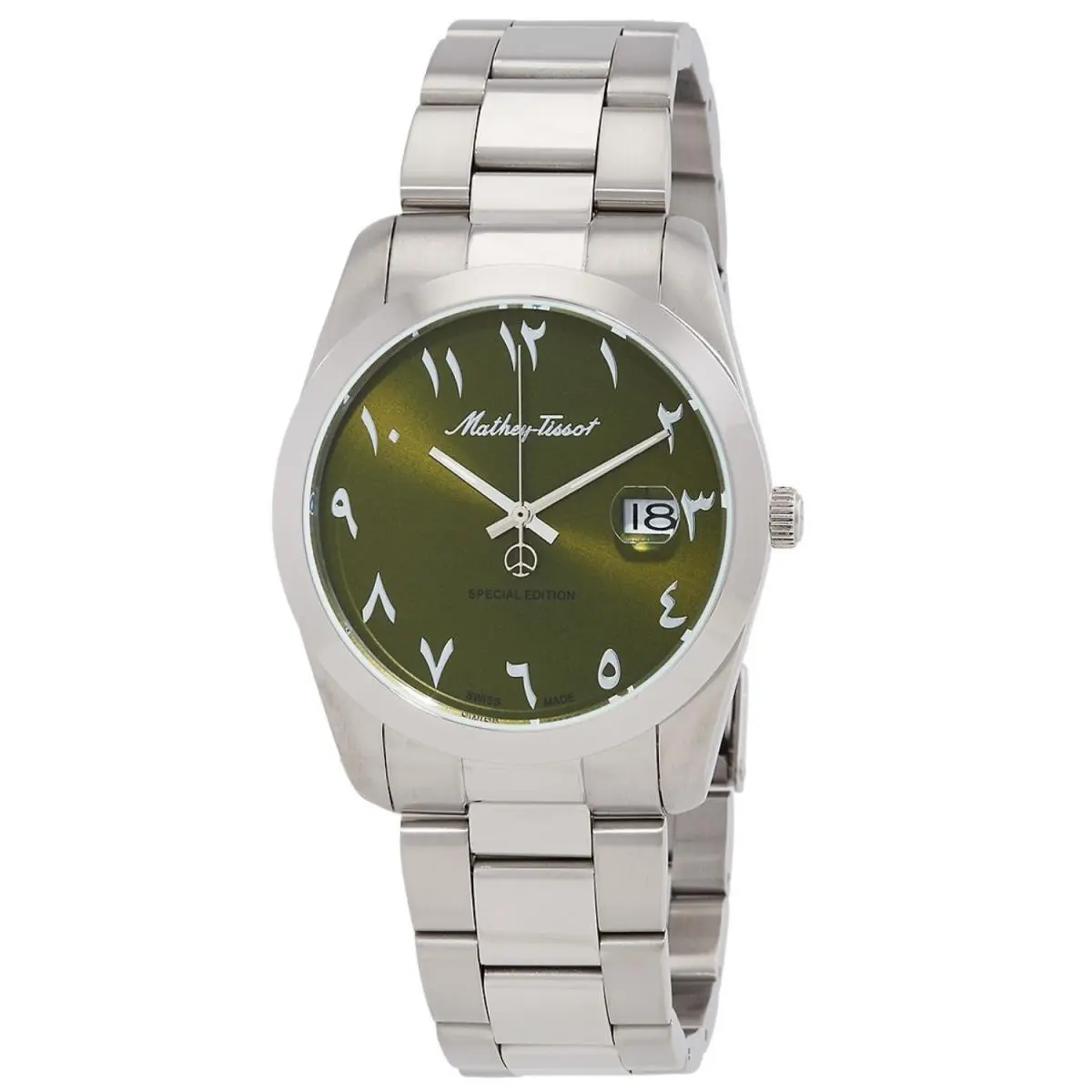 Mathey-tissot Men`s Mathy Orient Green Dial Watch - H450APEV by Tissot
