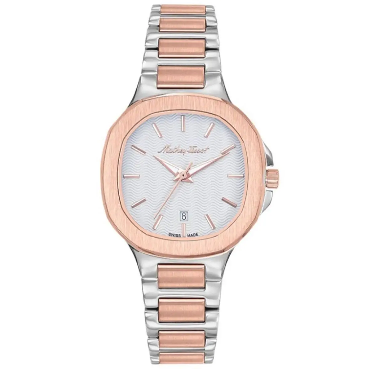 Mathey-tissot Women`s Evasion White Dial Watch - D152RA by Tissot