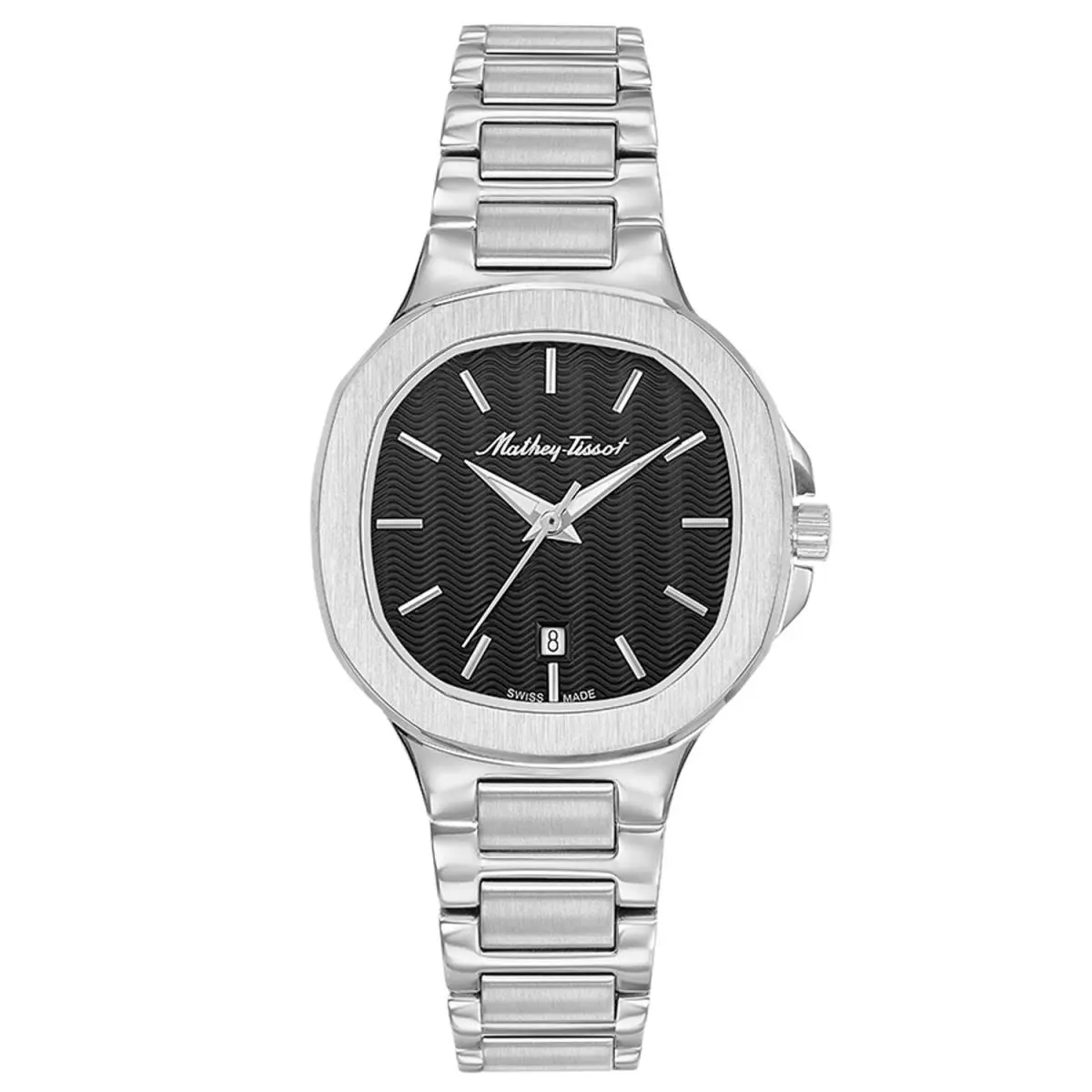 Mathey  Women`s Evasion Black Dial Watch - D152AN by Tissot