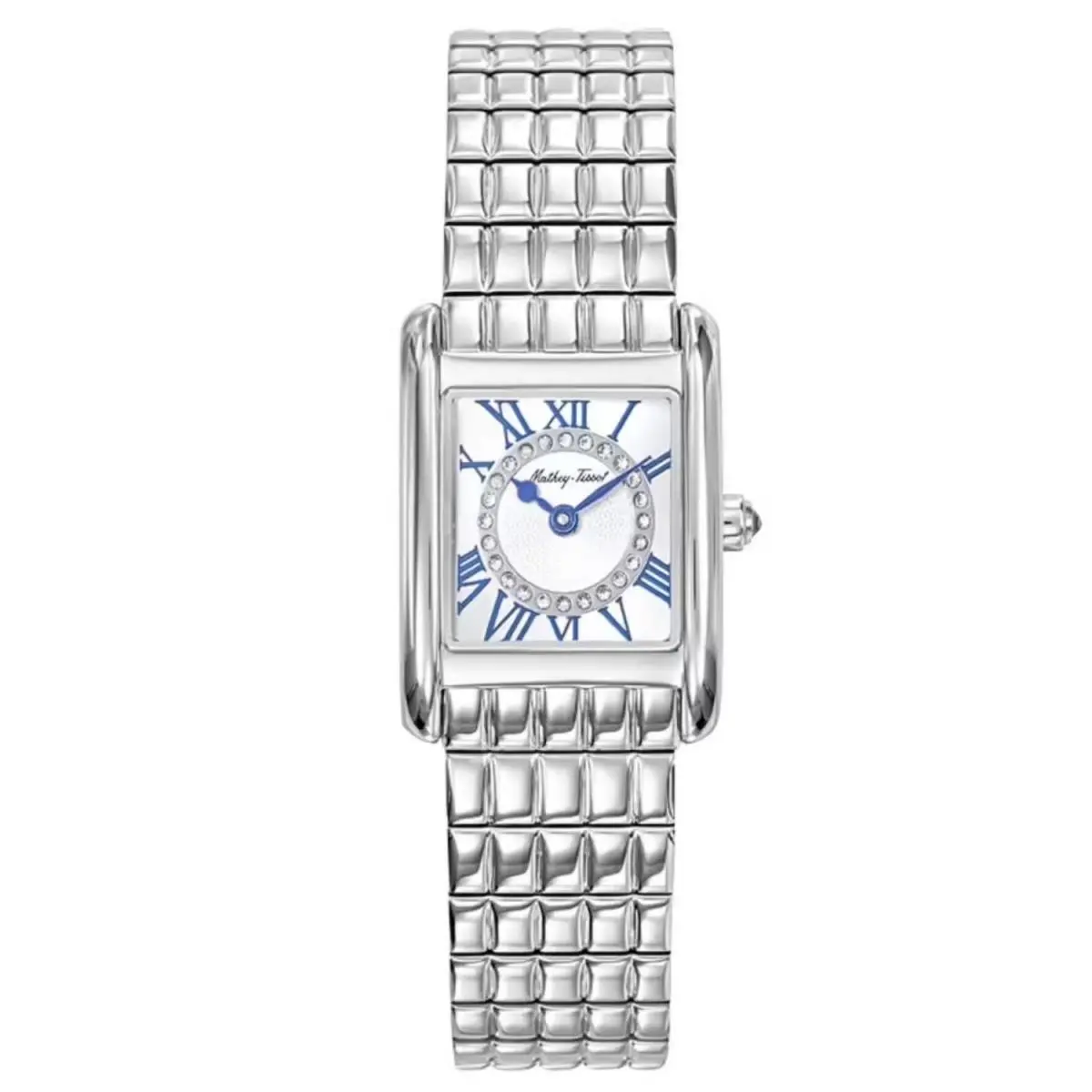 Mathey-tissot Women`s Lolly White Dial Watch - D972AI by Tissot