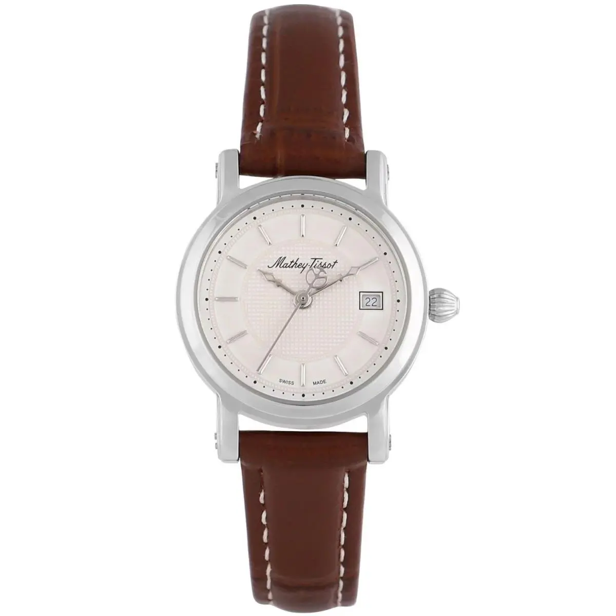 Mathey-tissot Women`s City Vintage White Dial Watch - D31186AI by Tissot