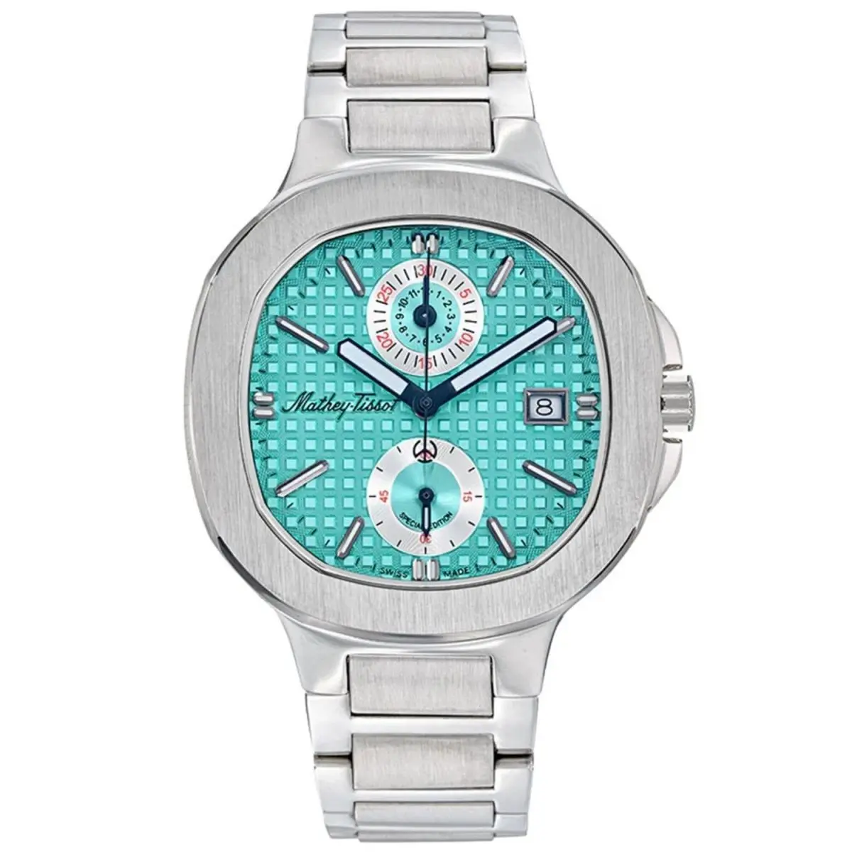 Mathey-tissot Men`s Evasion Blue Dial Watch - H152CHATIF by Tissot