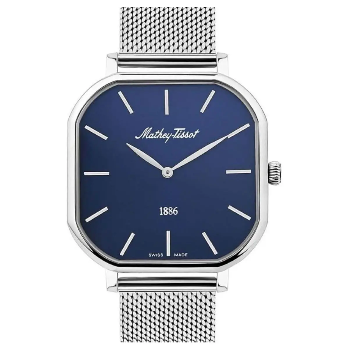 Mathey-tissot Men`s Monsoon Blue Dial Watch - H7917ABU by Tissot