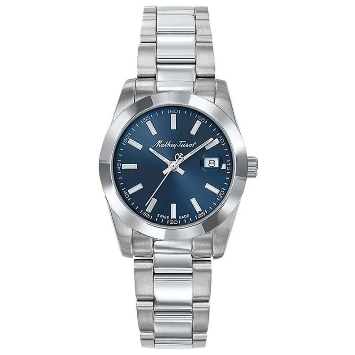 Mathey-tissot Women`s Mathy I Blue Dial Watch - D450ABU by Tissot