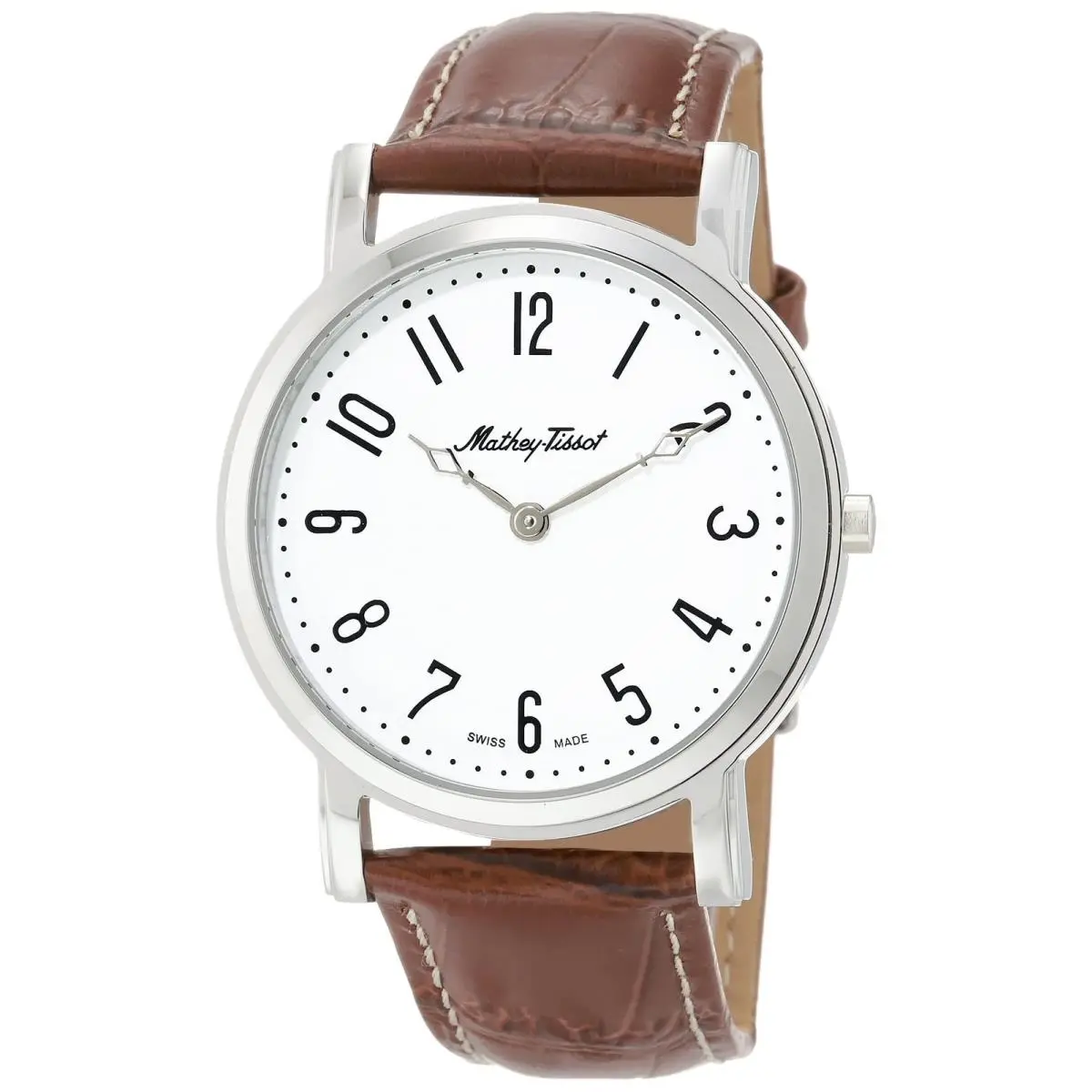 Mathey-tissot Matthey-tissot Men`s City White Mathey  Men`s City Quartz by Tissot
