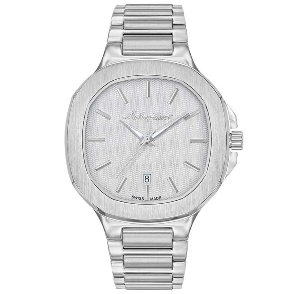 Mathey-tissot Men`s Evasion White Dial Watch - H152AI by Tissot