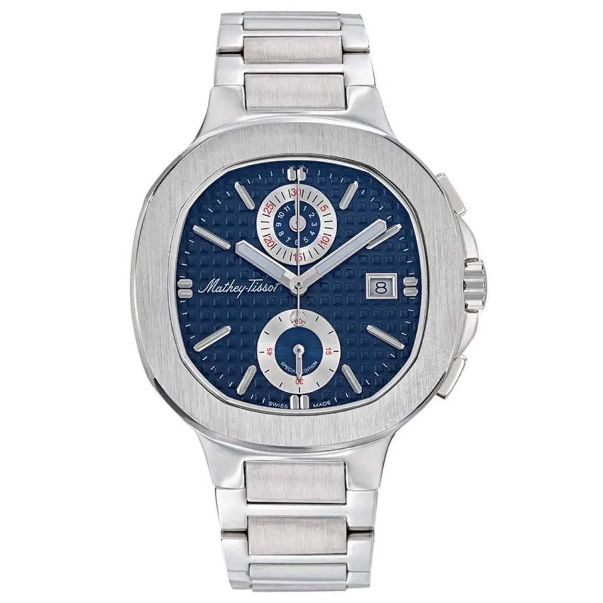 Mathey-tissot Men`s Evasion Blue Dial Watch - H152CHABU