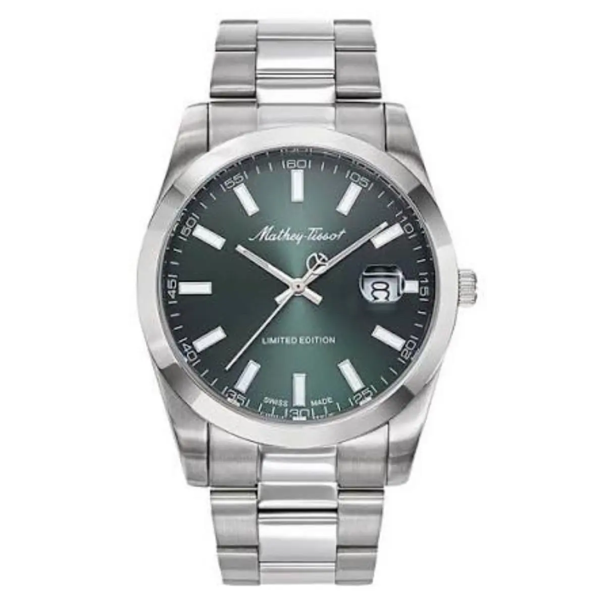 Mathey-tissot Men`s Mathy Sunray Green Dial Watch - H451VE by Tissot