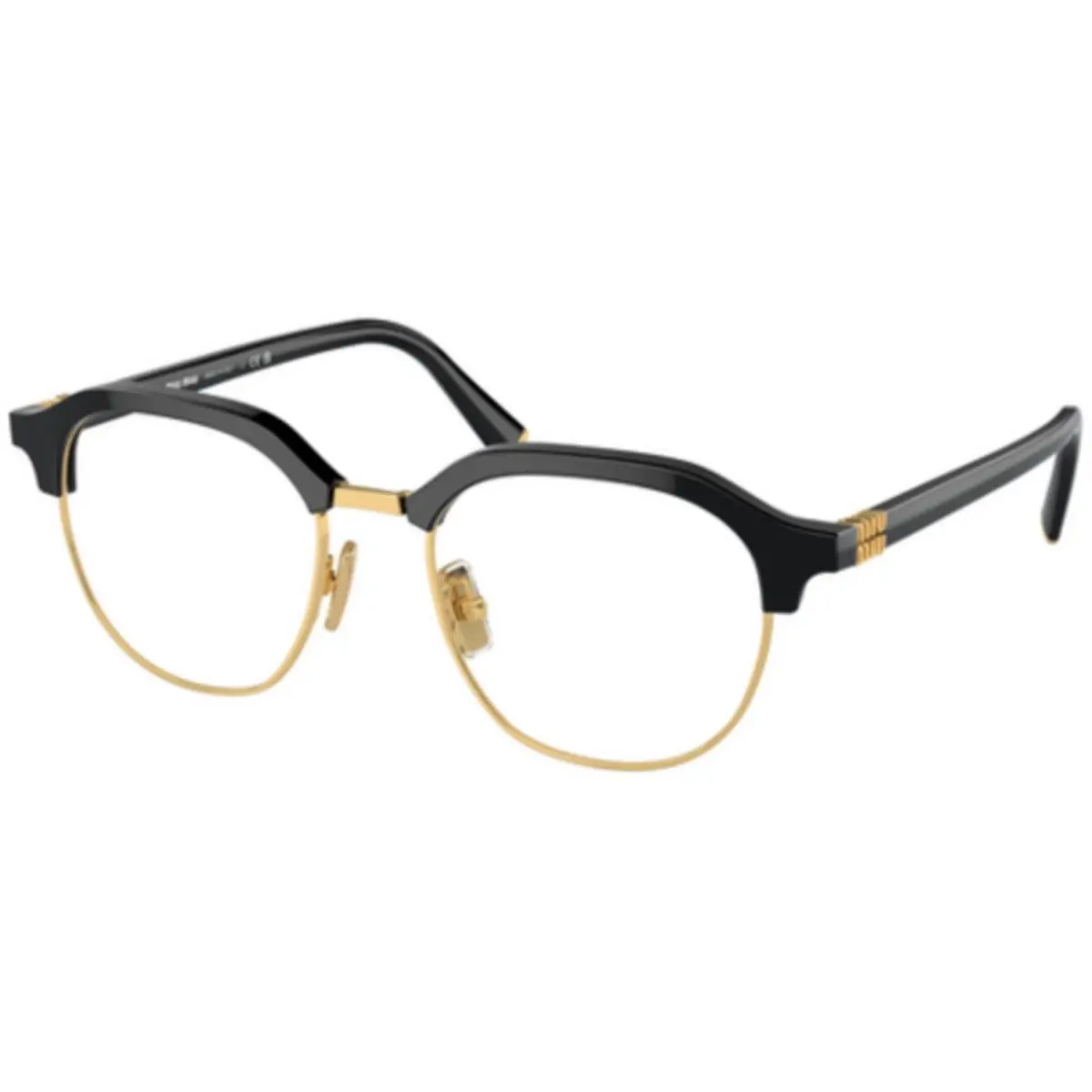Miu MU 10 XV Black 16K1O1 Size 50 Eyeglasses by Miu Miu
