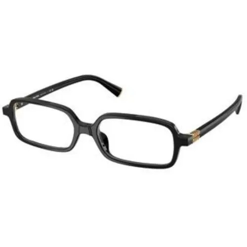 Miu MU 01 YV Black Demo Lens 16K1O1 Size 53 Eyeglasses by Miu Miu