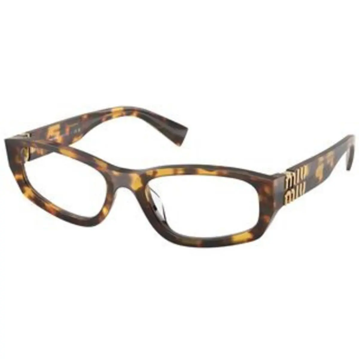 Miu MU 04 YV Havana/honey Demo Lens 14L1O1 Size 54 Eyeglasses by Miu Miu