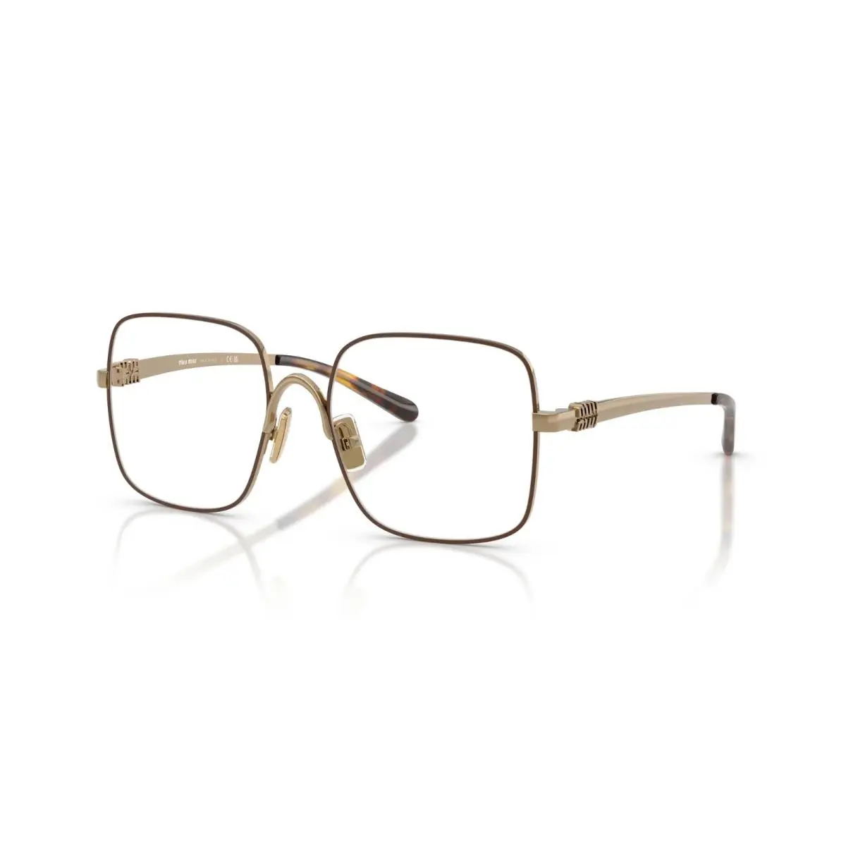 MU 51YV Chocolate 24H1O1 Eyeglasses by Miu Miu