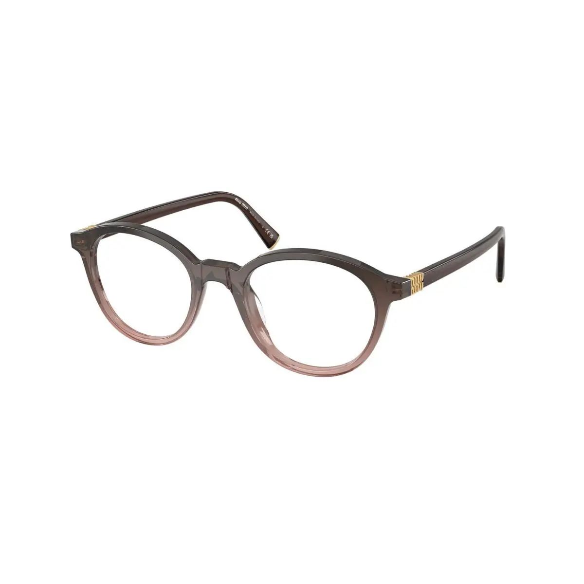 Miu MU 02 WV Bordeaux Gradient / Demo Lens 25C1O1 Size 50 Eyeglasses by Miu Miu