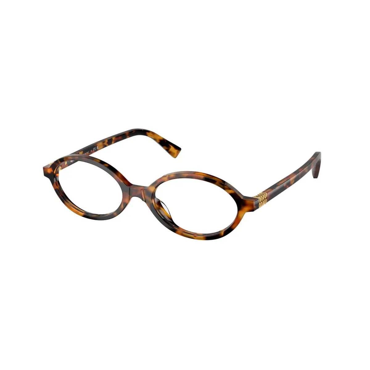 Miu MU 01 XV Light Havana 19P1O1 Size 50 Eyeglasses by Miu Miu