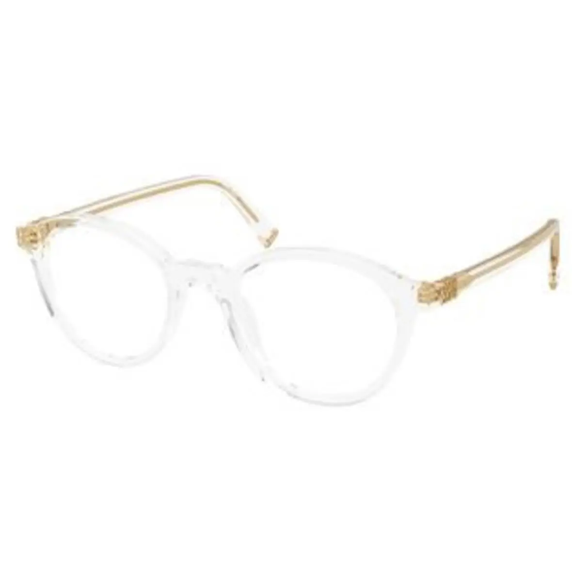 Miu MU 02 WV Transparent Demo Lens 15Z1O1 Size 48 Eyeglasses by Miu Miu