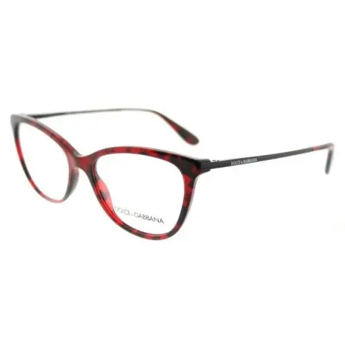 Dolce Gabbana Eyeglasses Frames DG3258 2889 Cube Bordeaux 52/140 by Dolce & Gabbana