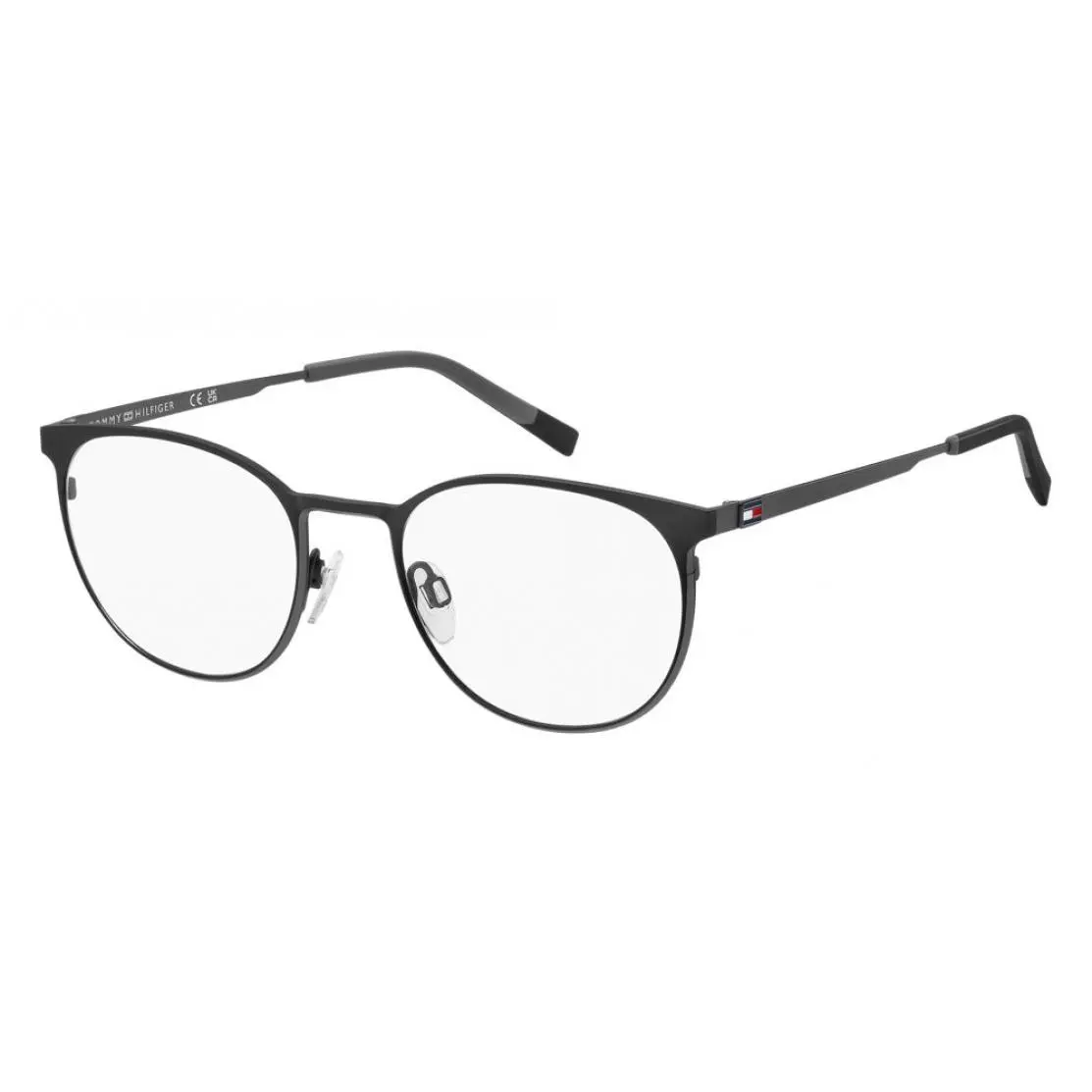 TH 2276 Eyeglasses 0TI7 Mtblk Rut by Tommy Hilfiger