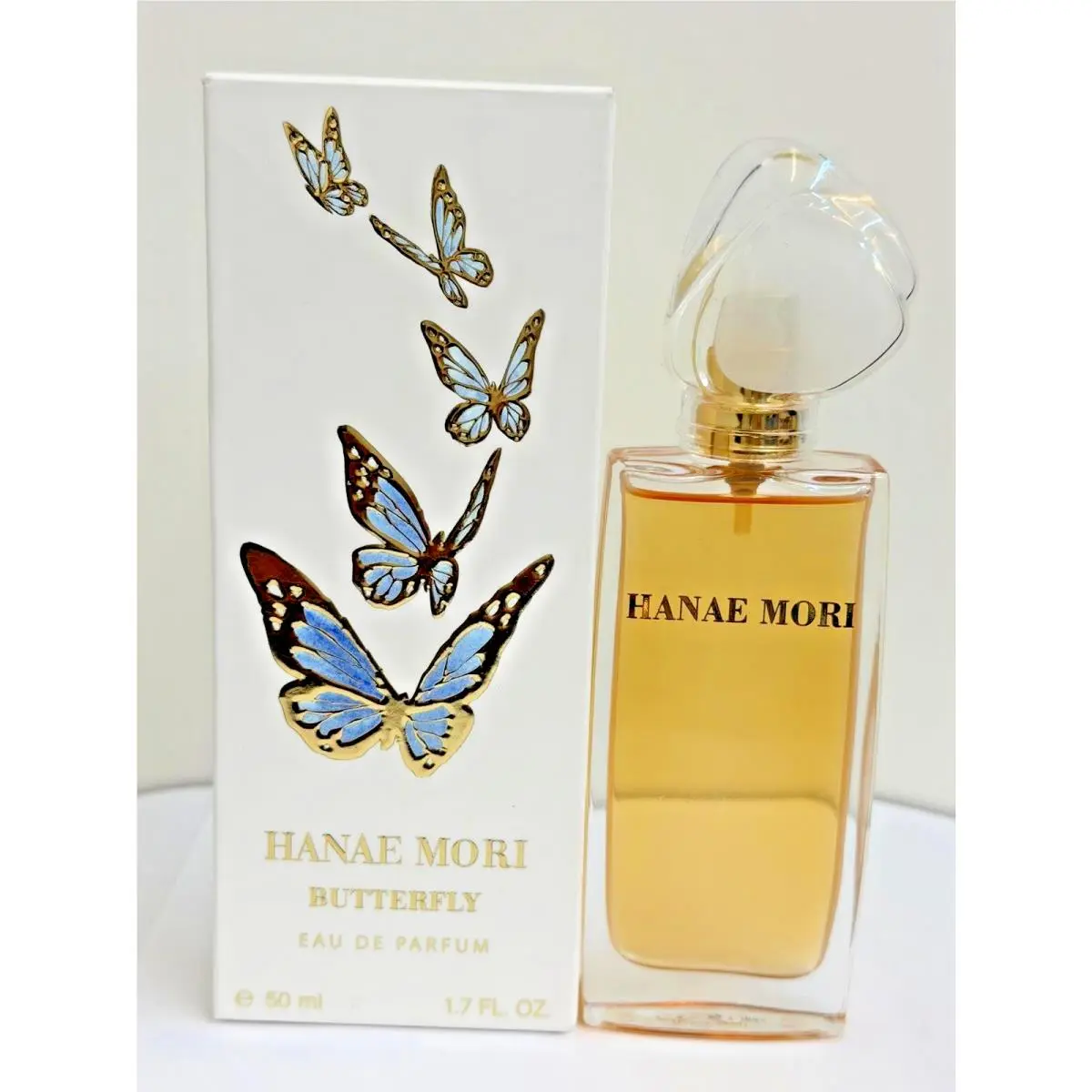 Hanae Mori Butterfly Eau de Parfum Women Perfume Spray 1.7oz 50ml Edp