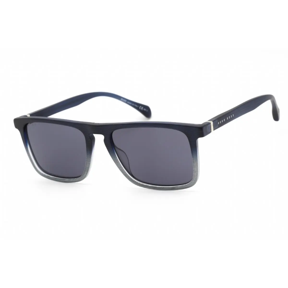 1082 S IT 026O IR Sunglasses Blue Frame Grey Lenses 54mm by Hugo Boss