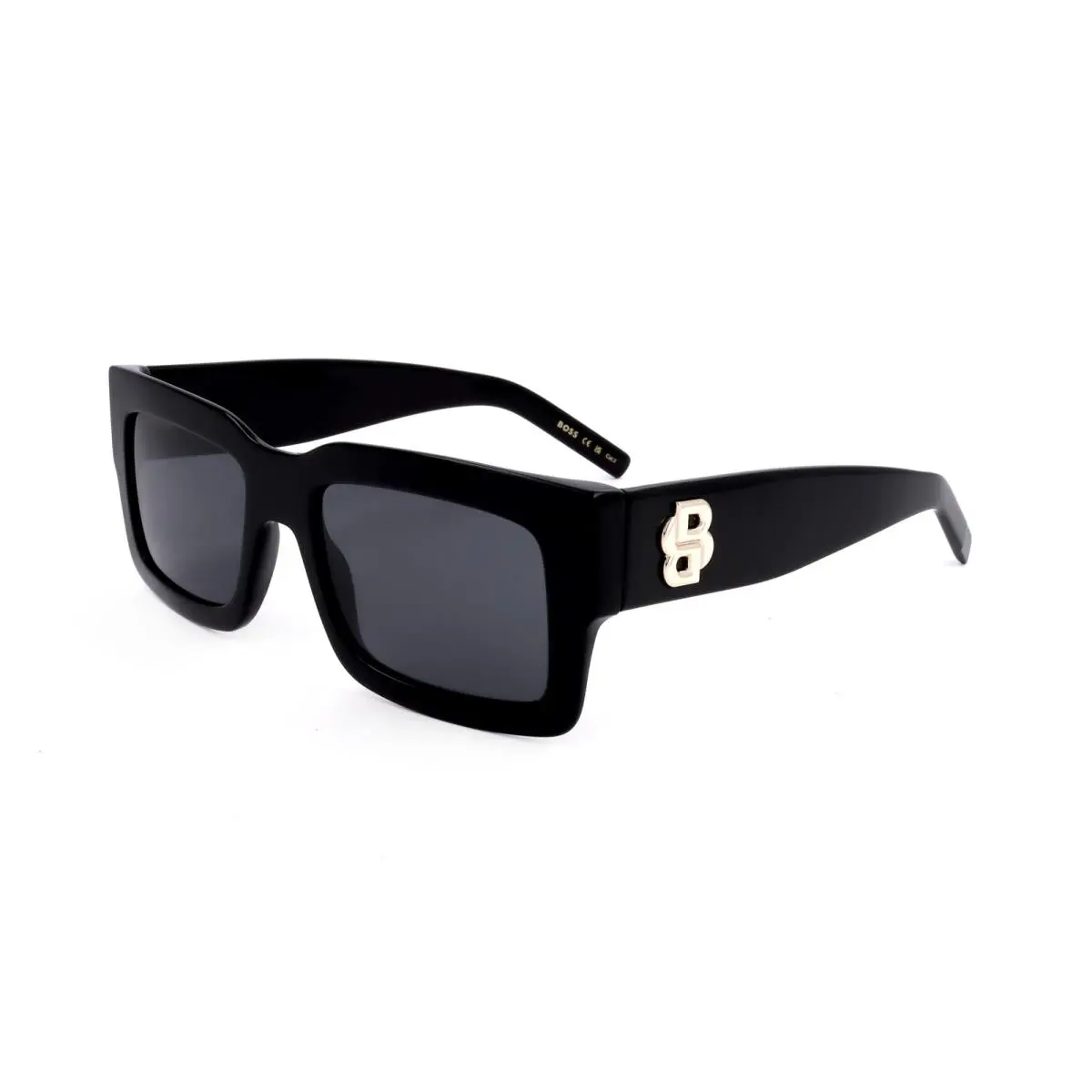 Women`s 54 mm Black Sunglasses BOSS1654-S-807-54 by Hugo Boss