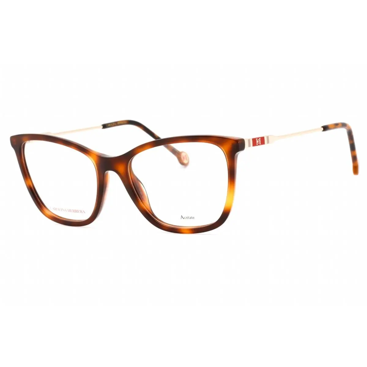 Ch 0071 Eyeglasses Eye Glasses 005L00 54mm Women Havana by Carolina Herrera