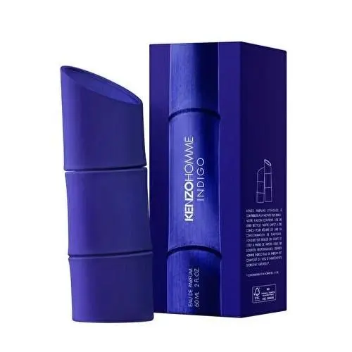 Homme INDIGO-MEN-EDP-SPRAY-2.0 OZ-60 Ml-authentic-made IN France by Kenzo