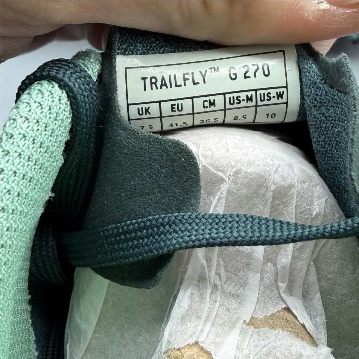 inov-8 shoes - Inov8 Trailfly G 270 - Trailfly - 001059 - Pine/Mint (UPC: 5054167689818) 10